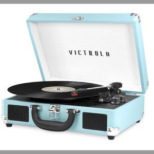 Victrola Bluetooth Portable Suitcase Record Player